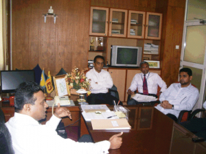 Meeting Between the Chairman NGJA and the Sri Lanka Gem and the Executive Committee Jewellery Association