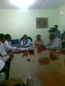 Meeting to announce gold as a byproduct of gem gravel washing