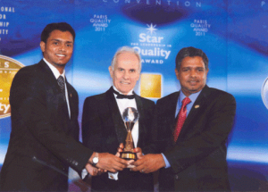 proprietors-of-sangems-&-jewelry-receive-the-leadership-in-quality-award-at-paris