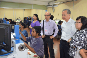 Visit by the gem and jewellery association of singapore to Nisol Diamonds pvt.ltd