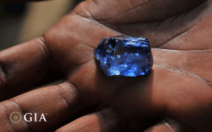 Kataragama, Sri Lanka Blue Sapphire