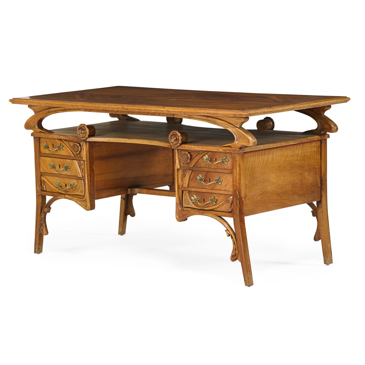 Lot 579 Art Nouveau Desk Sold for: $5,625