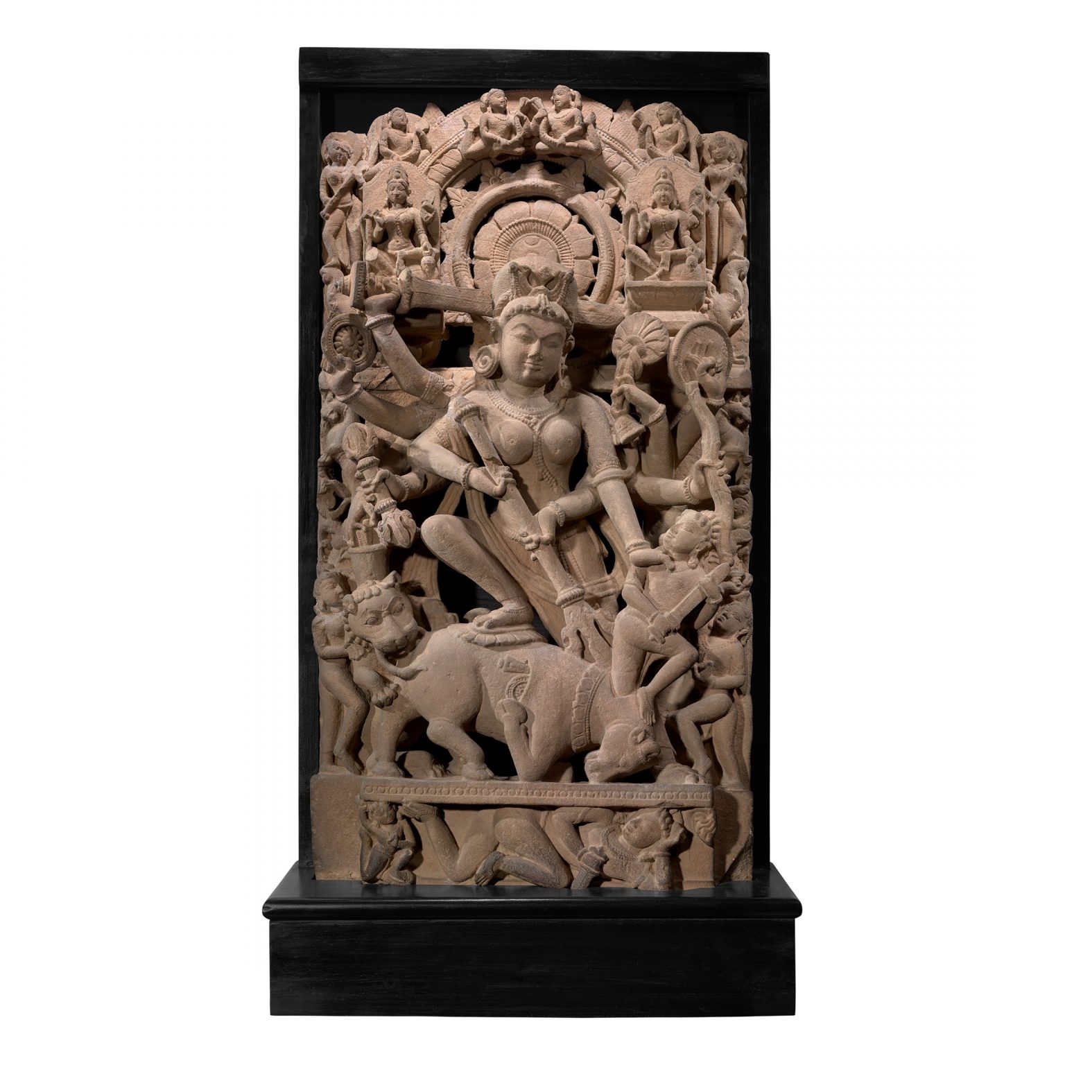 Lot 74 - MAHISHASURAMARDINI (DURGA SLAYING THE BUFFALO DEMON) UTTAR PRADESH OR MADHYA PRADESH, 10TH - 11TH CENTURY, Estimate - Rs 3,00,00,000 - 5,00,00,000 (1)