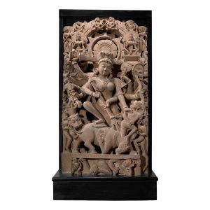 Lot 74 - MAHISHASURAMARDINI (DURGA SLAYING THE BUFFALO DEMON) UTTAR PRADESH OR MADHYA PRADESH, 10TH - 11TH CENTURY, Estimate - Rs 3,00,00,000 - 5,00,00,000 (1)