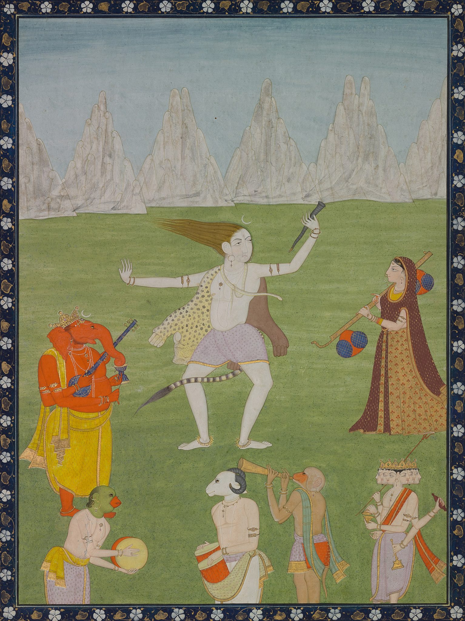 Lot 45 - SHIVA TANDAVA, GULER, CIRCA 1780, Estimate - Rs 20,00,000 - 30,00,000 ($29,855 - 44,780)