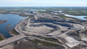 One of three open pit mines at Gahcho Kué Mine