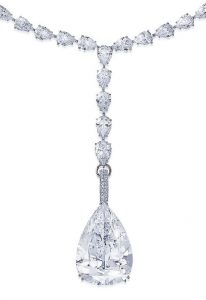 LOT 262 - A DIAMOND NECKLACE BY CHOPARD