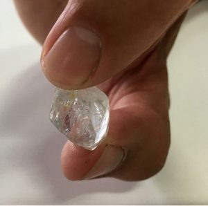 SMALLER POLISHED TOPAZ PRESENTED TO HRD-ANTWERP FOR IDENTIFICATION