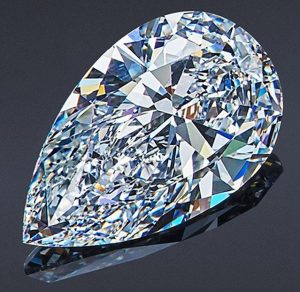 1.73-Carat, Pear-Shaped Vorontsovs Diamond
